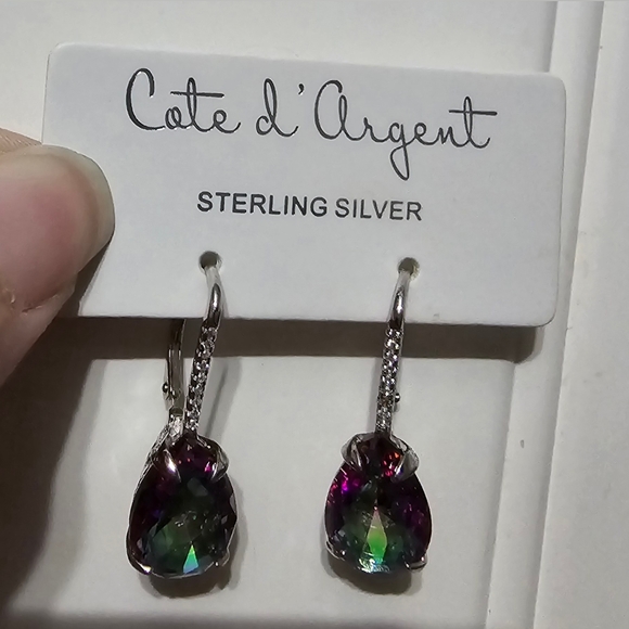 Cote d'Argent Earrings - Picture 2 of 6